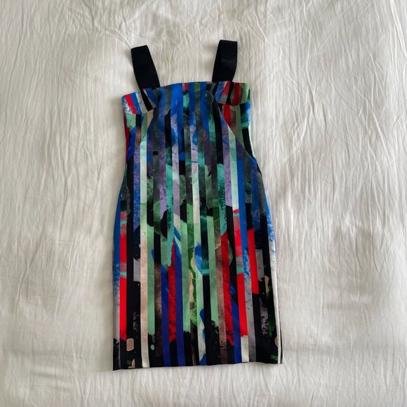 MILLY Contemporary Sheath Dress (sz 4) - Picture 3 of 8